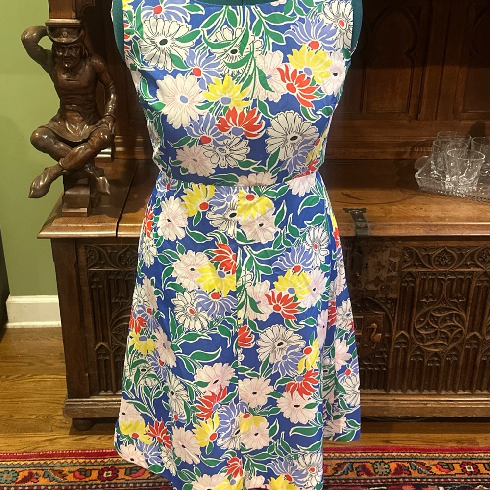 Vintage Tanner II Floral Sleeveless Dress